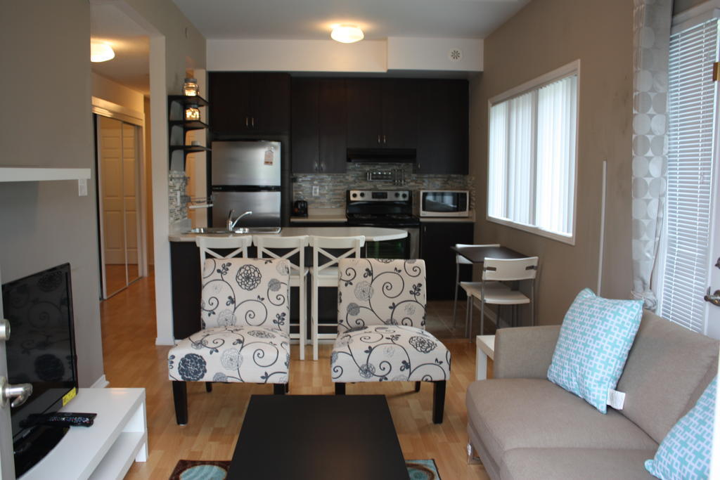 Accurate Plus Furnished Apartment- Brickstone Mews Mississauga Oda fotoğraf